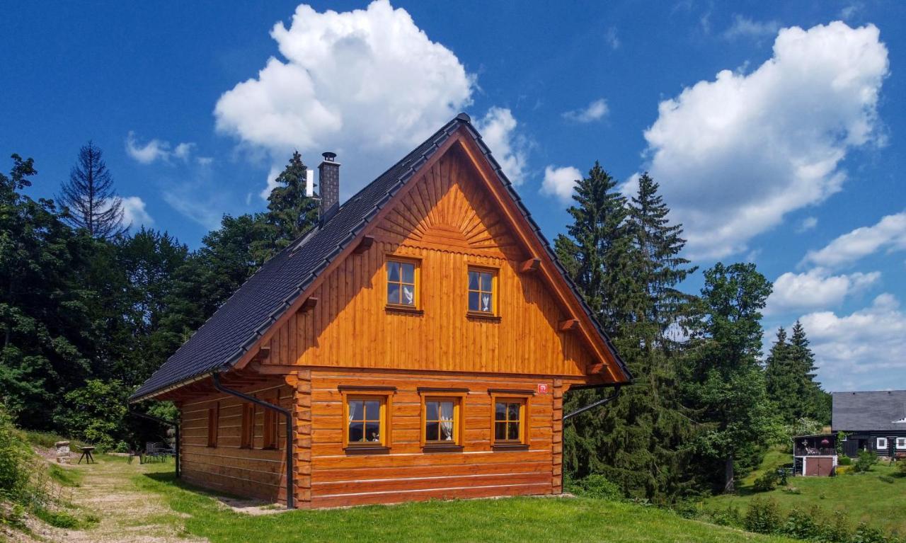Villa Roubenka Vlci Hora Krásná Lípa Exterior foto