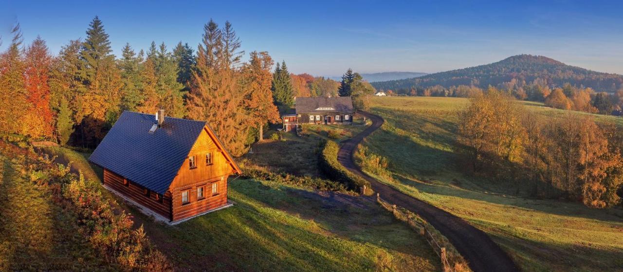 Villa Roubenka Vlci Hora Krásná Lípa Exterior foto